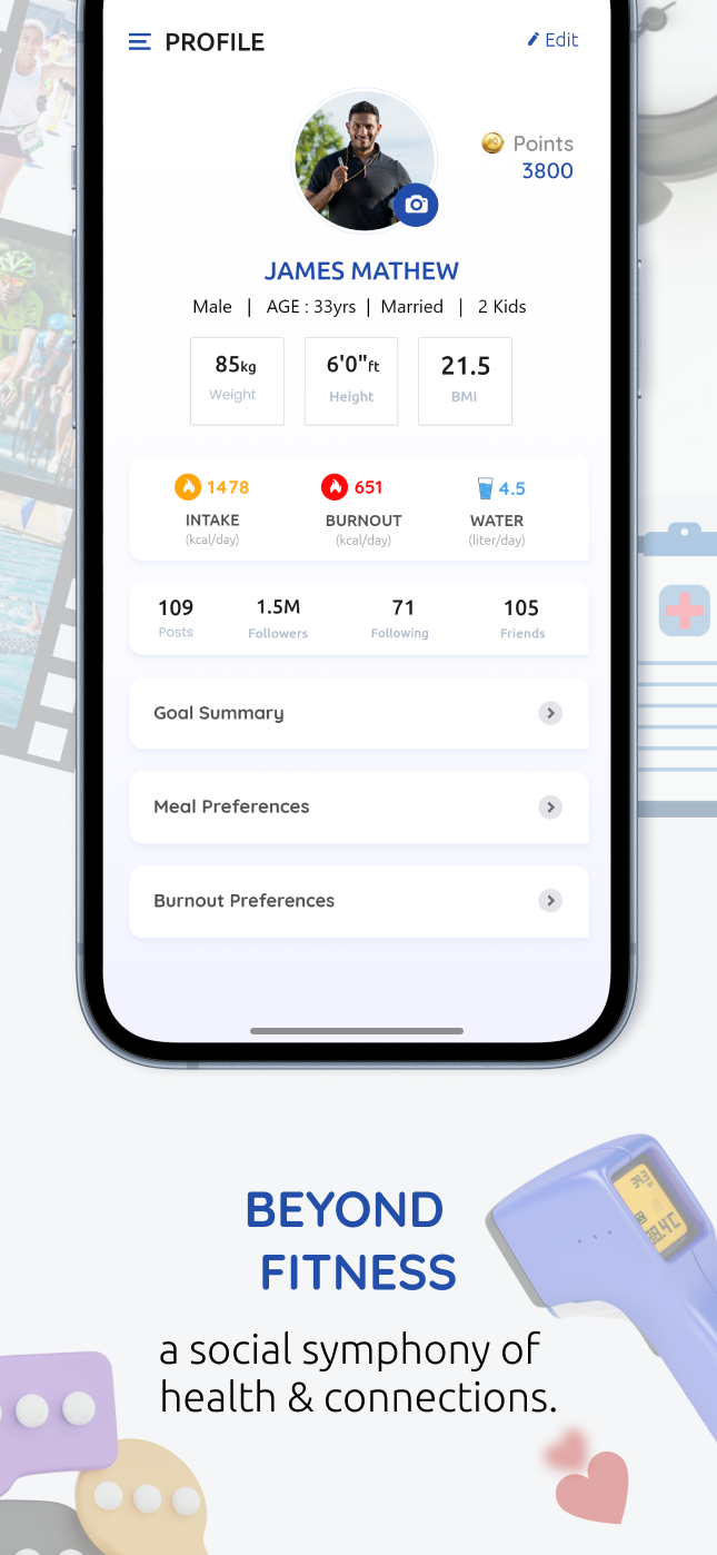 Beyond Fitness - A Social Symphony of Health & Connection.